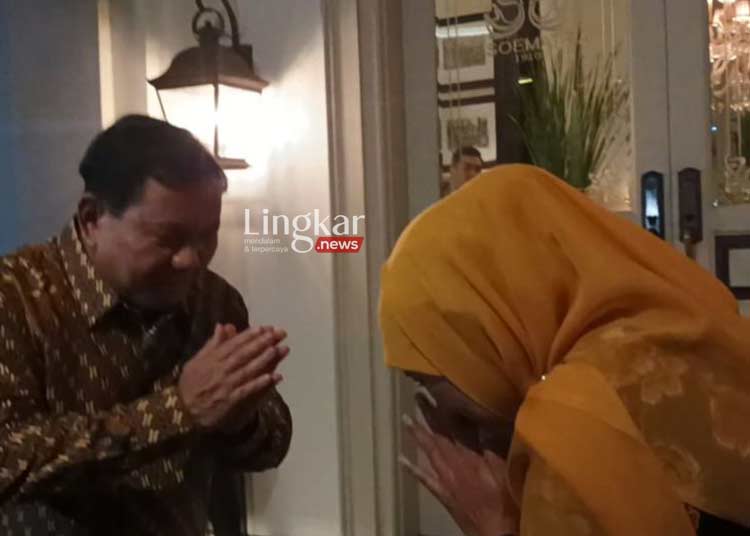 Prabowo Beri Pujian ke Gubernur Khofifah, Pertanda Buruk untuk Cak Imin?