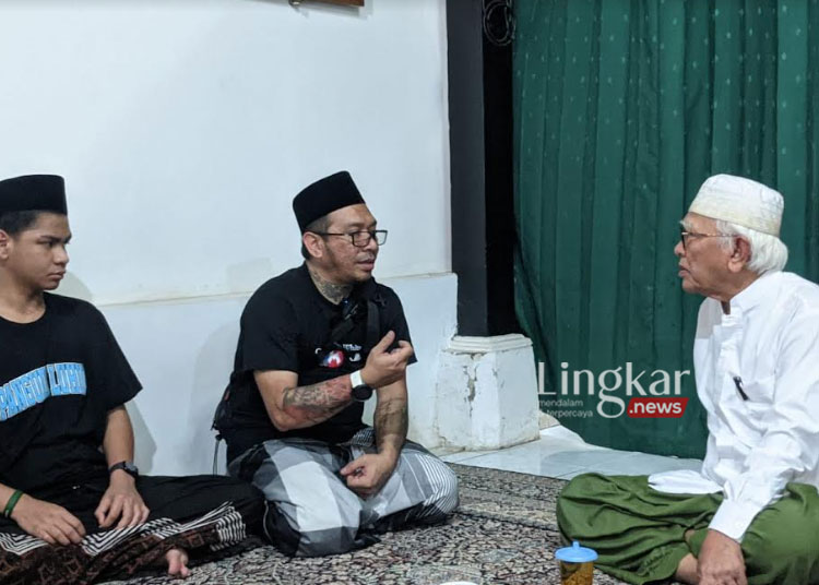 Sowan Gus Mus di Rembang, David Ozora Dapat Doa Khusus