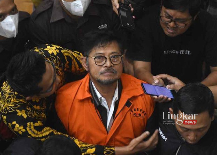 Jadi Tersangka Korupsi Kementan, Syahrul Yasin Limpo Ditahan 20 Hari di Rutan KPK