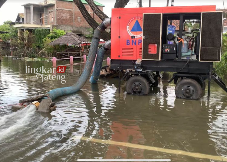 Banjir Demak Kian Surut, Perbaikan Tanggul Jebol Sungai Wulan hingga TMC Tetap Berlanjut