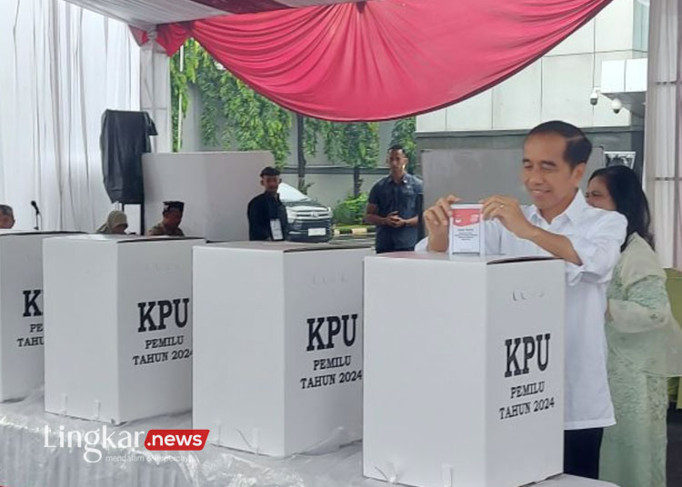 Antri di TPS untuk Mencoblos, Presiden Jokowi DPT Urutan 50