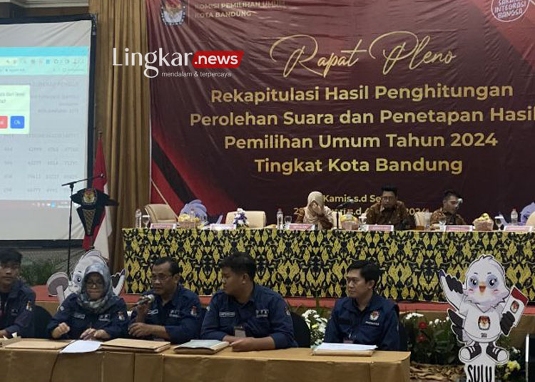 Pleno Rekapitulasi Pemilu Kota Bandung Rampung, Ini Hasil Lengkapnya